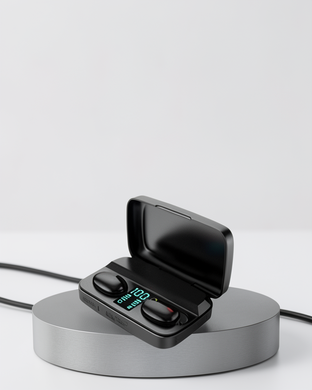 A10s TWS Bluetooth 5.0 Kulaklık – Dokunmatik Kontrol, Gerçek Stereo, Powerbank'li Şarj Kutusu