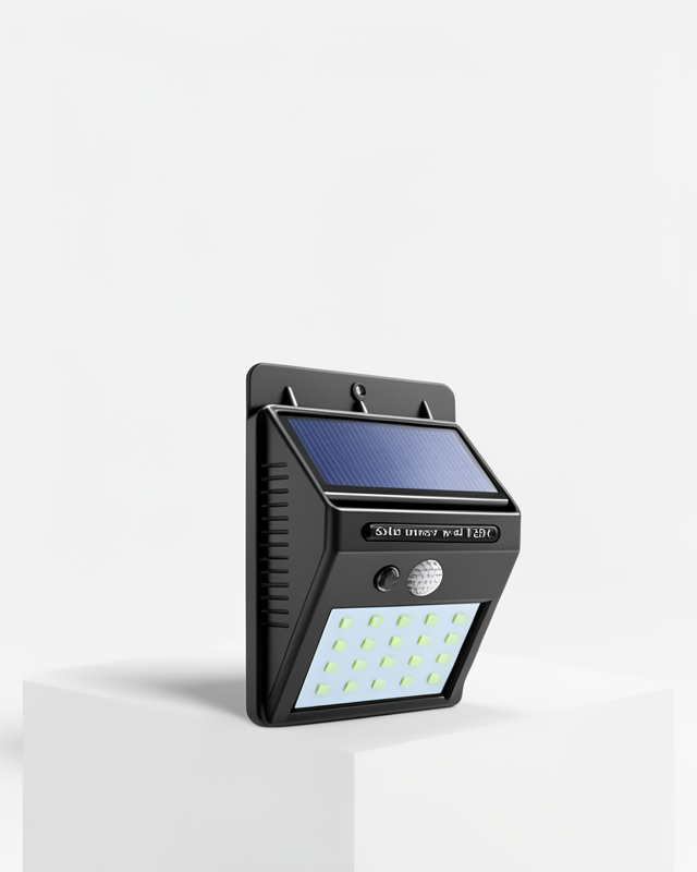4 Taraflı Solar Güneş Enerjili Bahçe Lambası – IP65 Suya Dayanıklı, 100 LED