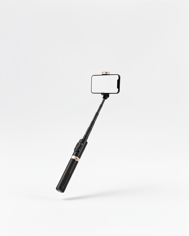 Kablosuz Selfie Çubuğu Bluetooth ile