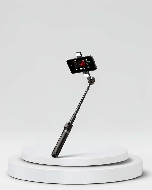 Uzaktan Kumandalı Bluetooth Işıklı Selfie Çubuğu – 130 cm Yükseklik