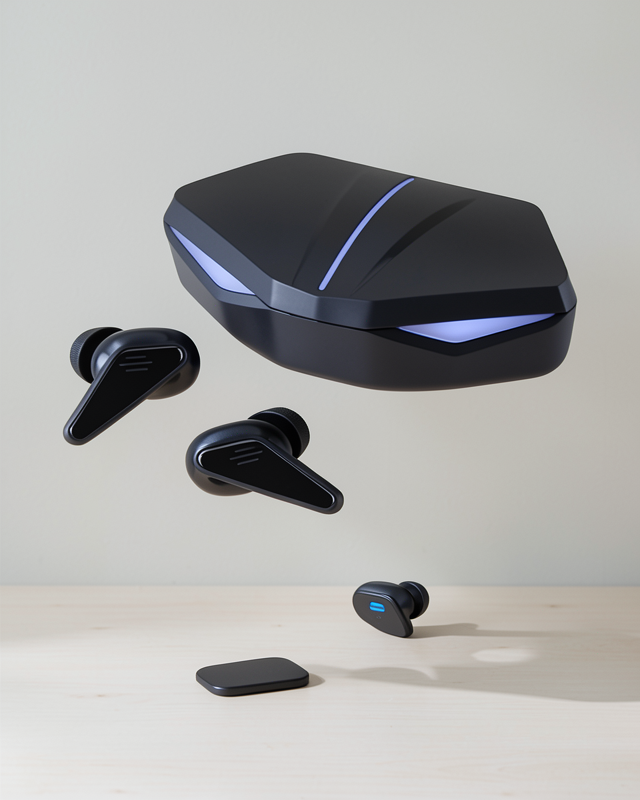 Yüksek Ses Kalitesine Sahip ANC Özellikli Bluetooth Oyuncu Kulaklığı