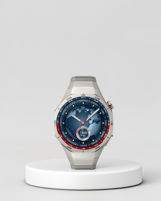 46mm Kasa ile Gümüş Renkli Akıllı Saat