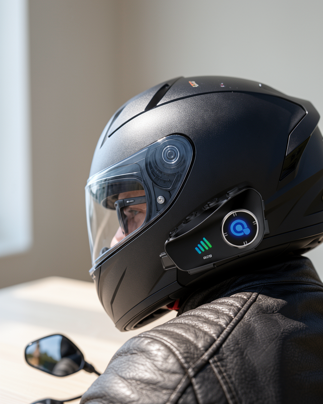 Yeni Nesil Q28 Bluetooth Kask Kulaklık 1080P Kamera Suya Dayanıklı Motosiklet Interkom