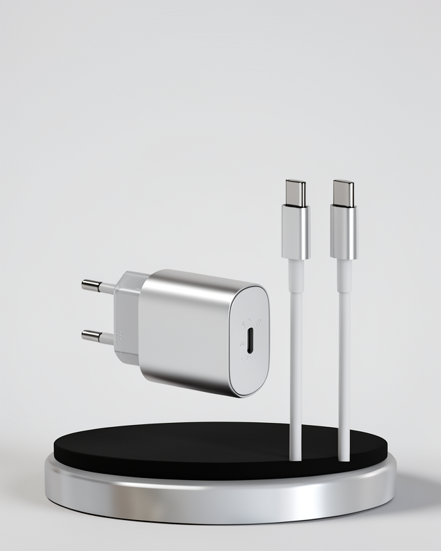 Telefon ve Tabletler İçin 20W USB-C Hızlı Şarj Cihazı, iOS Uyumlu