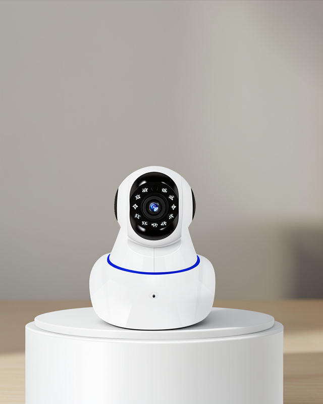 Gece Görüşlü, Hareket Sensörlü, Çift Yönlü Ses ve Online Kayıt Özellikli Full HD Akıllı IP Kamera
