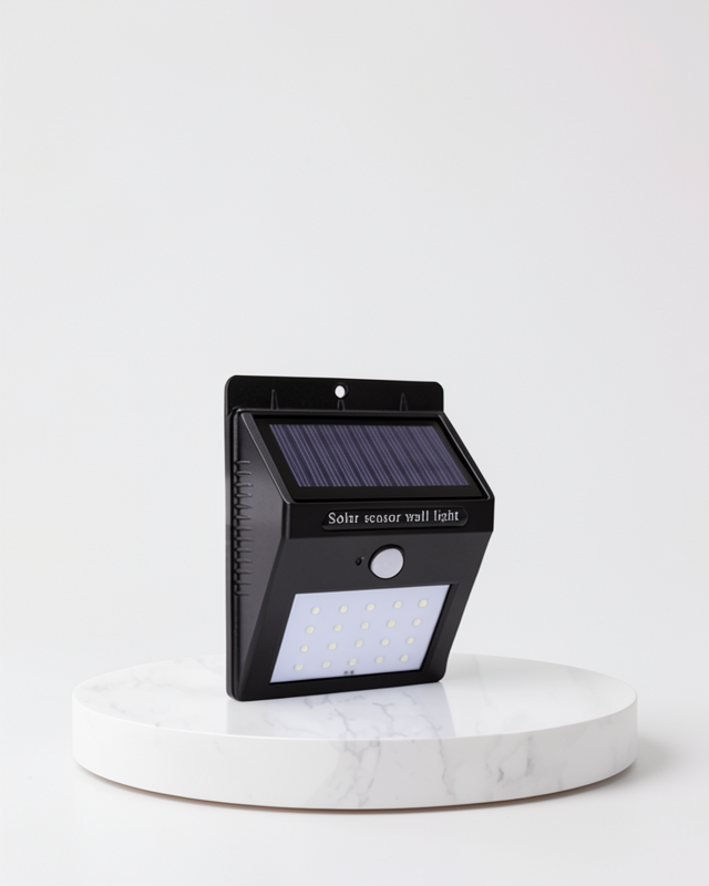 20 LED'li Hareket Sensörlü Duvar Lambası Solar Enerjili