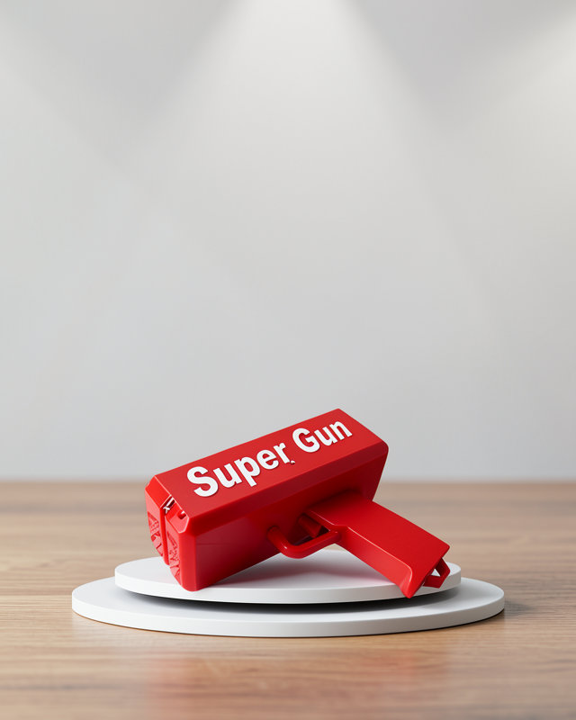Parti Tabancası Elektrikli Money Gun Oyuncak