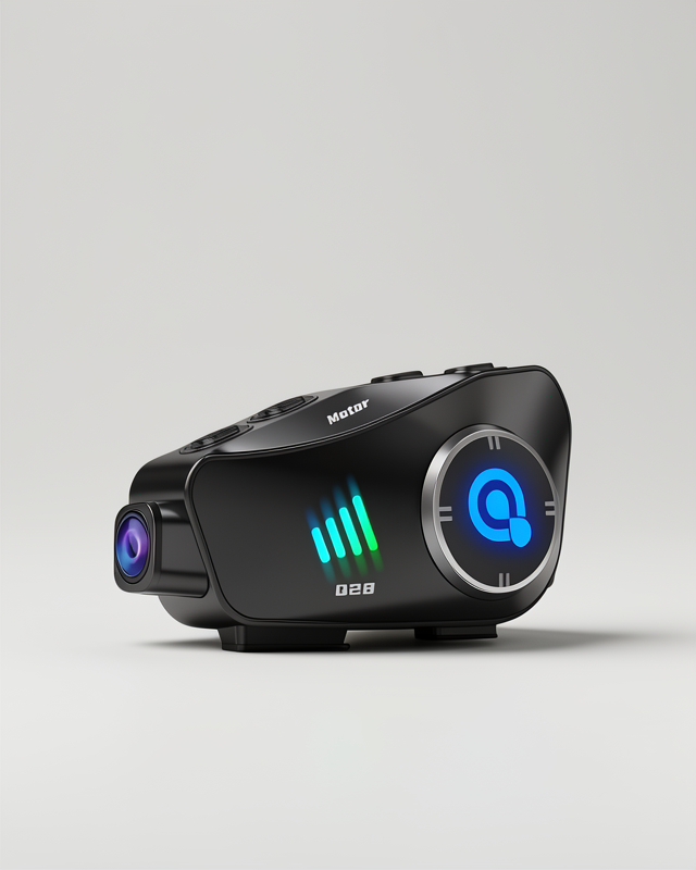 Q28 Modeli Kameralı Bluetooth Kask Kulaklığı