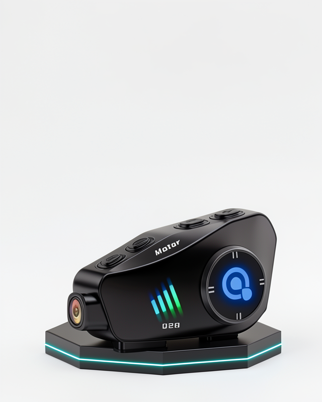 Q28 Motosiklet Kask Kulaklığı 1080P HD Kamera – Bluetooth 5.3, Suya Dayanıklı, Gürültü Azaltıcı