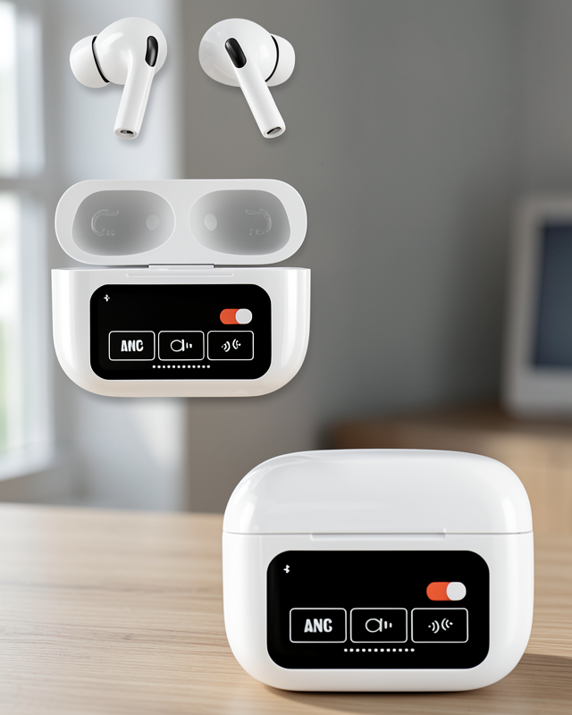 Bluetooth Kulaklık Dokunmatik Ekranlı