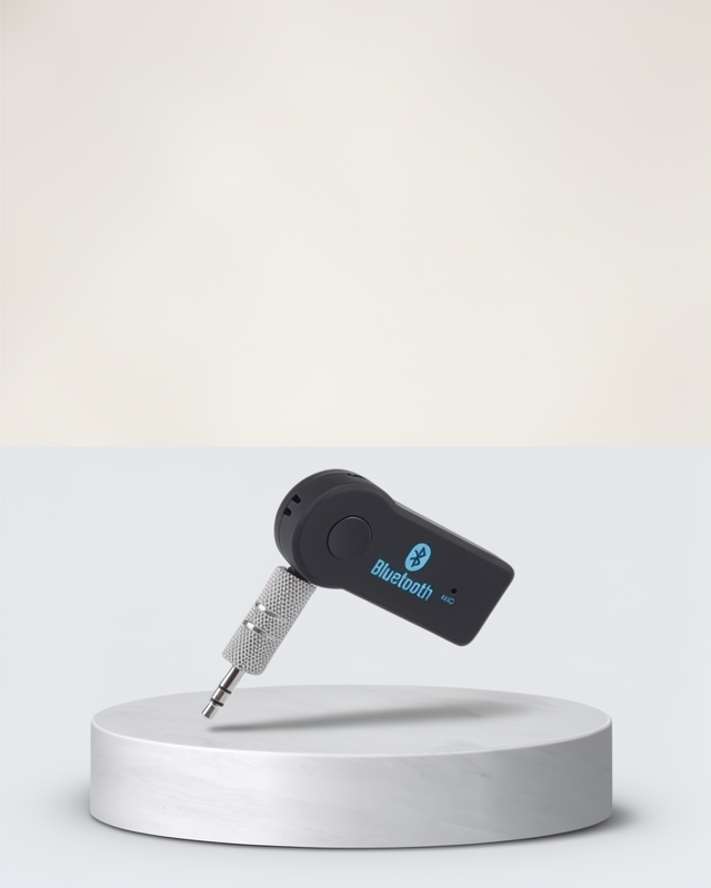 Bluetooth AUX Adaptörü ve Telefon Görüşme Cihazı Araç İçi