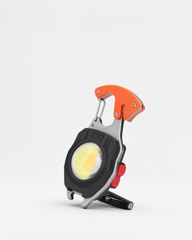 Mini LED Anahtarlık Fener USB ile Şarj Edilebilir