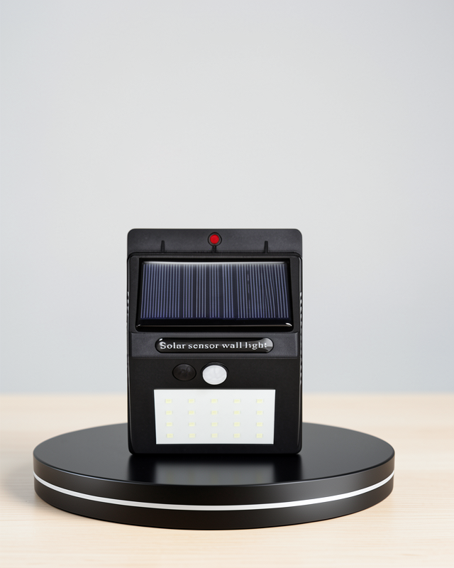 IP65 Suya Dayanıklı 20 LED'li Güneş Enerjili Duvar Lambası