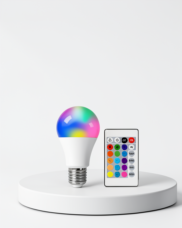 2025 Model Orijinal RGB Uzaktan Kumandalı LED Ampul 16 Renk A Kalite