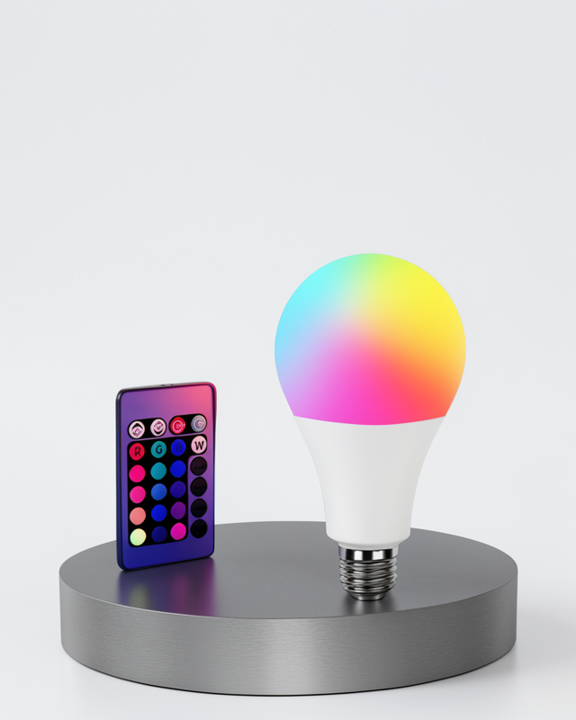A Kalite 2025 RGB LED Ampul 16 Renkli Uzaktan Kumanda ile Lamba