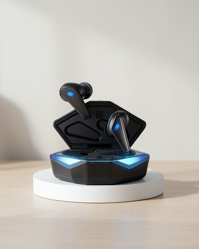 RGB Işıklı Düşük Gecikmeli Oyuncu Kulaklığı Bluetooth Kulaklık
