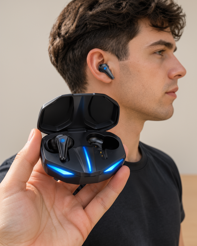 Bluetooth Oyuncu Kulaklığı Mikrofonlu Kablosuz Gaming Kulaklık