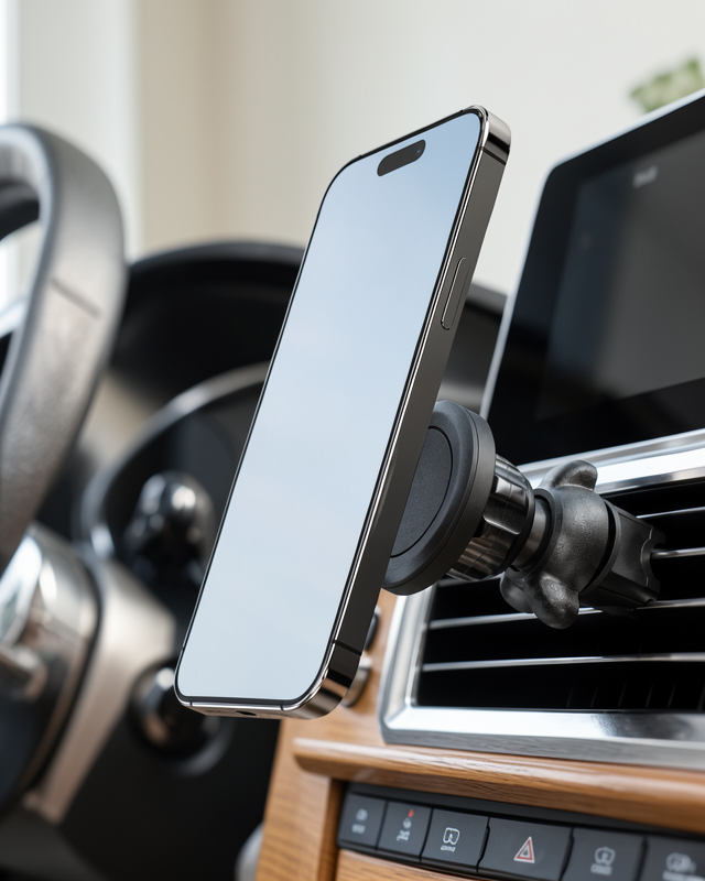 Havalandırma Klipsli Telefon Standı Manyetik Araç İçi Telefon Tutucu