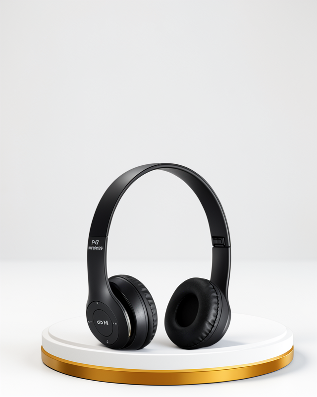 Bluetooth Kulaklık, Yumuşak Kulak Yastıkları ve Ayarlanabilir Baş Bandı ile