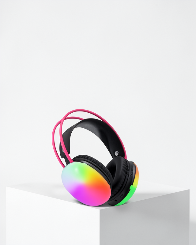 Bluetooth Oyuncu Kulaklığı RGB Işıklı Type-C Şarjlı