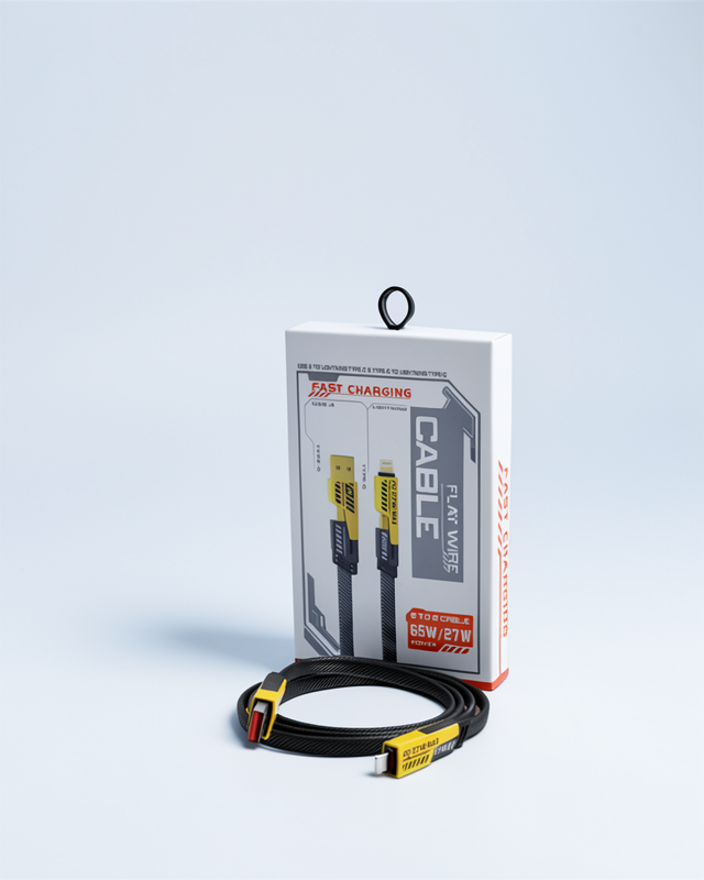 USB Hızlı Şarj ve Veri Kablosu 4'ü 1 Arada – 65W Güç, Çoklu Bağlantı, 1.2m