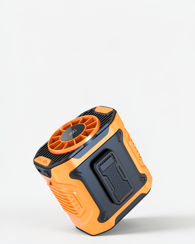 Dijital Ekranlı Turbo Mini Fan – Sessiz, Şarjlı ve Serinletici!