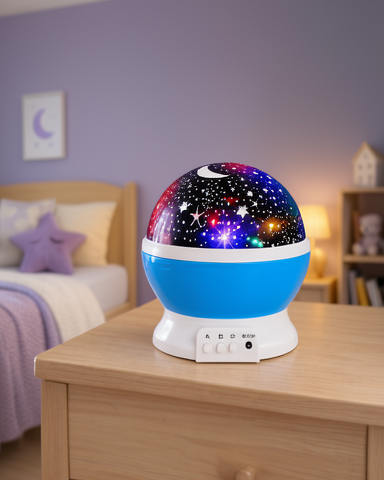 Çocuk Odası Atmosfer Aydınlatması için 6 Işık Modlu Renkli LED Gece Lambası