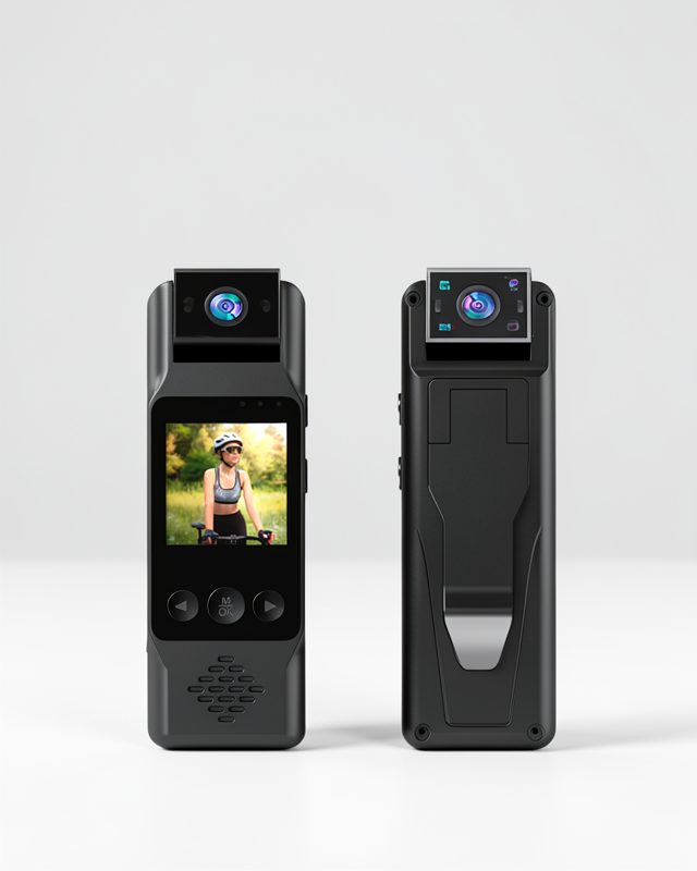 Mini Kamera WiFi Destekli – 1080P Video, 180° Dönebilir Lens, TFT Ekran