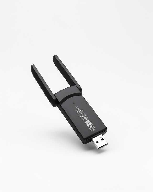 Çift Bant USB WiFi Adaptör 1200 Mbps – Güçlü Sinyal ve Geniş Uyumluluk