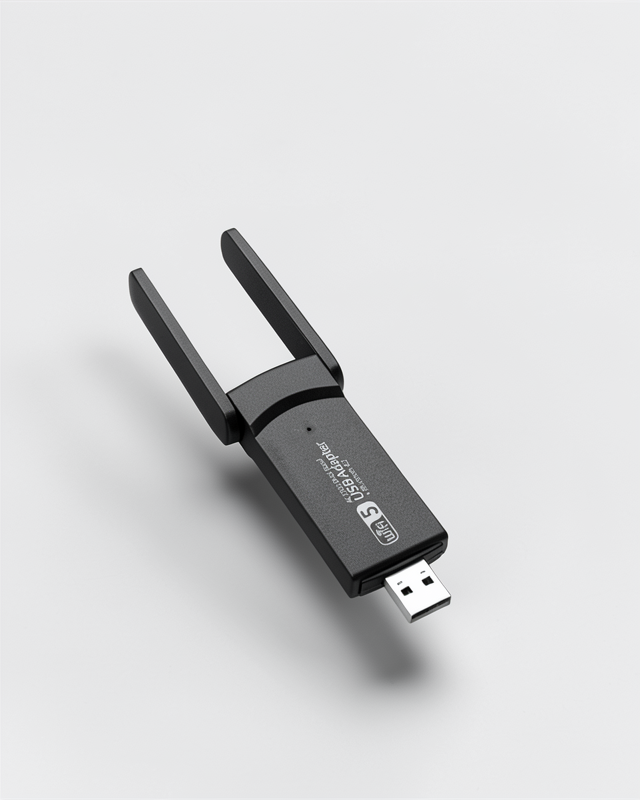 Çift Bant WiFi Adaptör – 1200 Mbps, Tak-Çalıştır Özelliği ile
