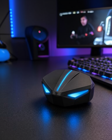 Yeni Nesil K55 Ally Tam Kablosuz Oyuncu Kulaklığı 5.0 Bluetooth LED Kontrollü