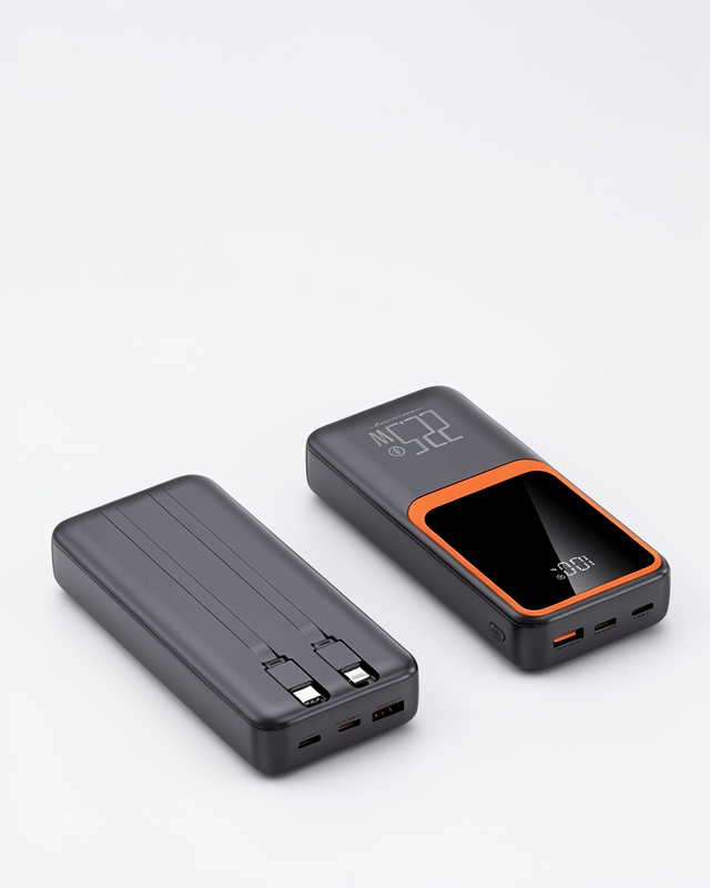 20000 mAh Taşınabilir Şarj Cihazı | Hızlı Şarj 22.5W + Kablo ve Dijital Ekran