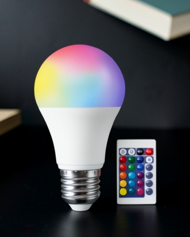 A+ Enerji Sınıfı 10 Watt RGB Işıklı Değiştirilebilir Led Ampul