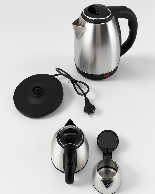 1.8 Lt. Uzun Ömürlü Elektrikli Paslanmaz Çelik Kettle Su Isıtıcısı