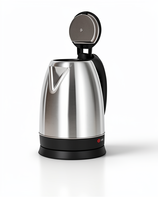 Kettle Su Isıtıcı 220 - 240 V C F Priz Uyumlu Paslanmaz Çelik Kablolu