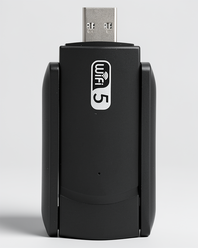 Çift Antenli Çift Bantlı Wifi 2'si Bir Arada Bt5.0 Wifi Adaptörü
