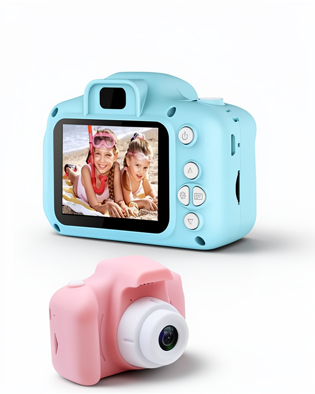 Mini Dijital Fotoğraf Makinesi Çocuklar için 1080p HD Renkli Kalite