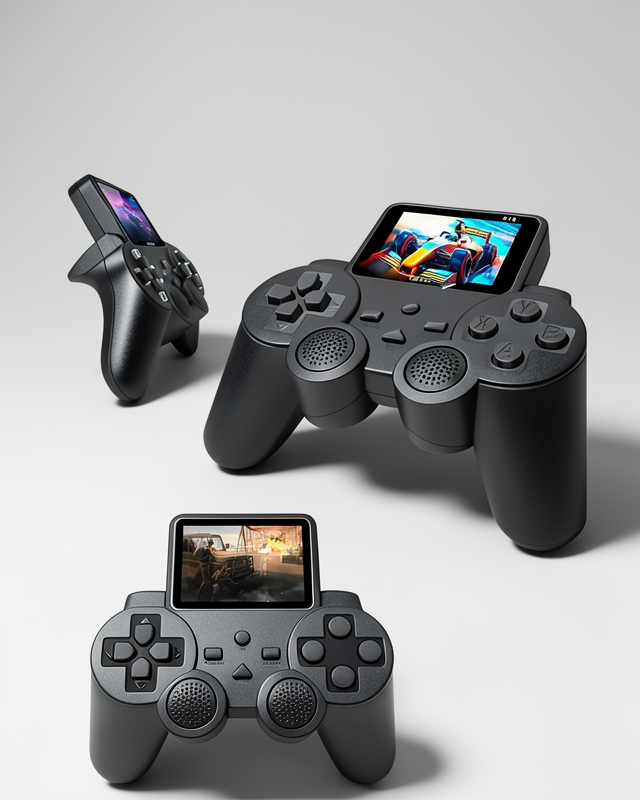 S10 Gamepad 520 Oyun Seçeneğiyle Retro Taşınabilir Oyun Konsolu