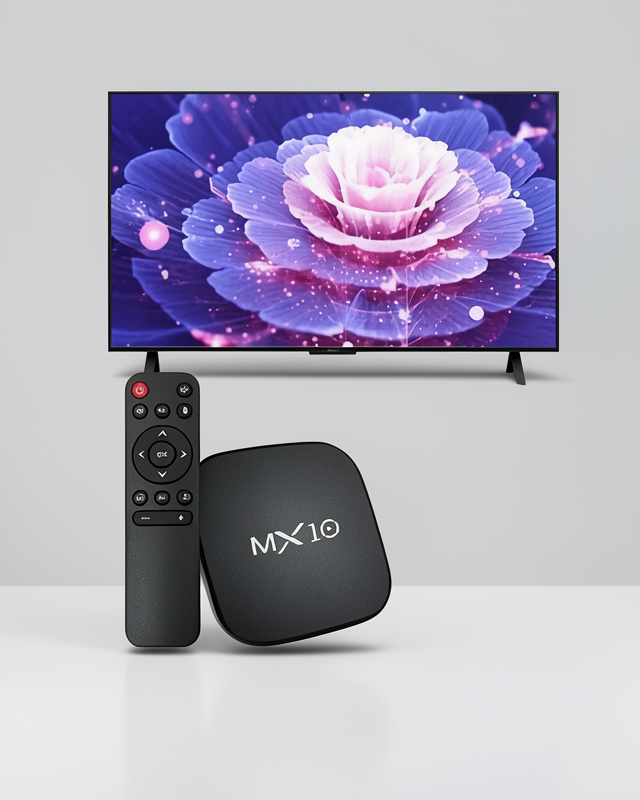 MX Box 2.4G Wifi TV Uyumlu Android TV Medya Oynatıcı Kutusu