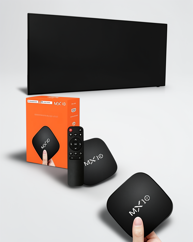 Mx Box 4K Ultra HD Görüntü Kalitesi ile Android TV Medya Oynatıcı