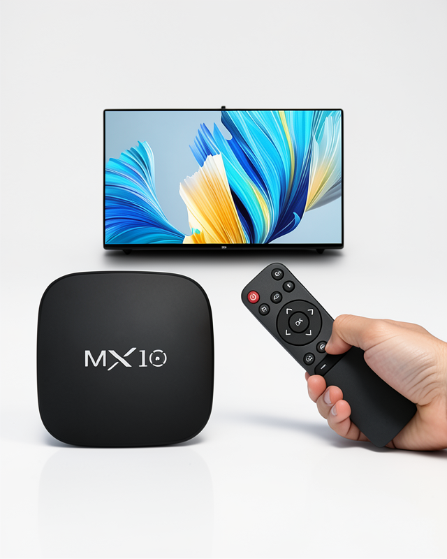 Mx Box Akıllı TV Kutusu 2.4G Wifi ile Android 7.1 TV Kutusu