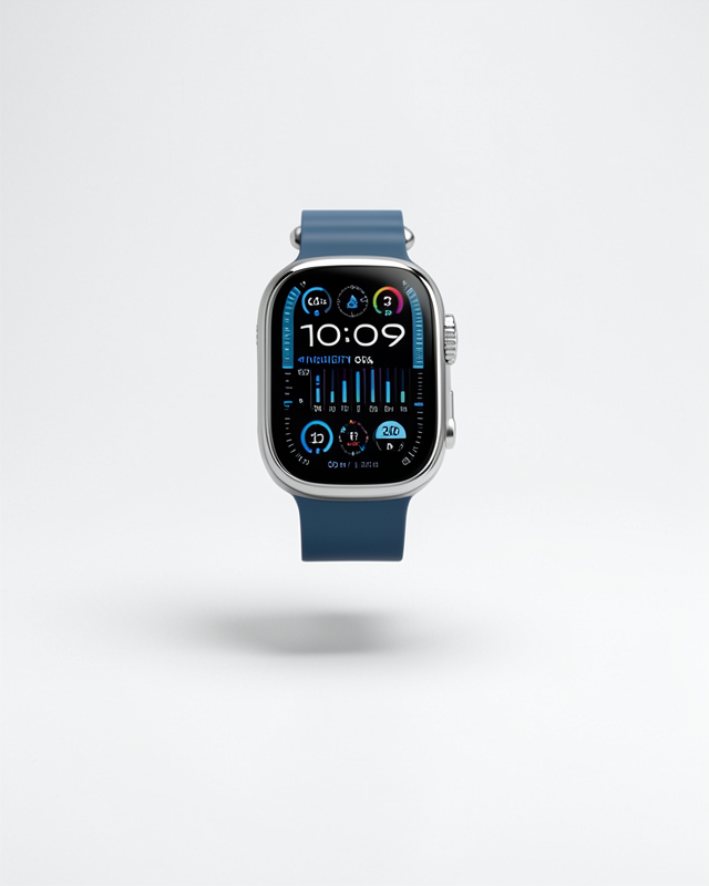 49mm Kadın Erkek Kol Saati, Plastik Kordonlu AMOLED Ekranlı Model