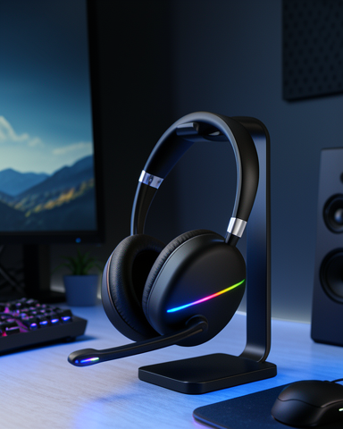 RGB Işıklı Tasarıma Sahip Kablosuz Bluetooth 5.0 Kulaklık