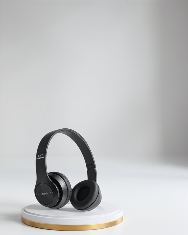 Ayarlanabilir Kulak Üstü Kablosuz Kulaklık, Bluetooth 5.0 ve ANC Özellikli
