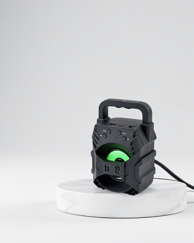 Taşınabilir USB Girişli Ses Bombası, Android ve İOS ile Uyumlu Bluetooth Hoparlör