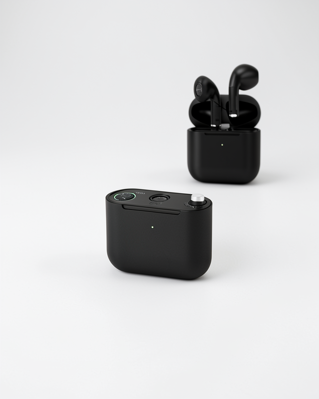 Mikrofonlu Dokunmatik Kontrol Özellikli Silikonsuz Bluetooth Kulaklık