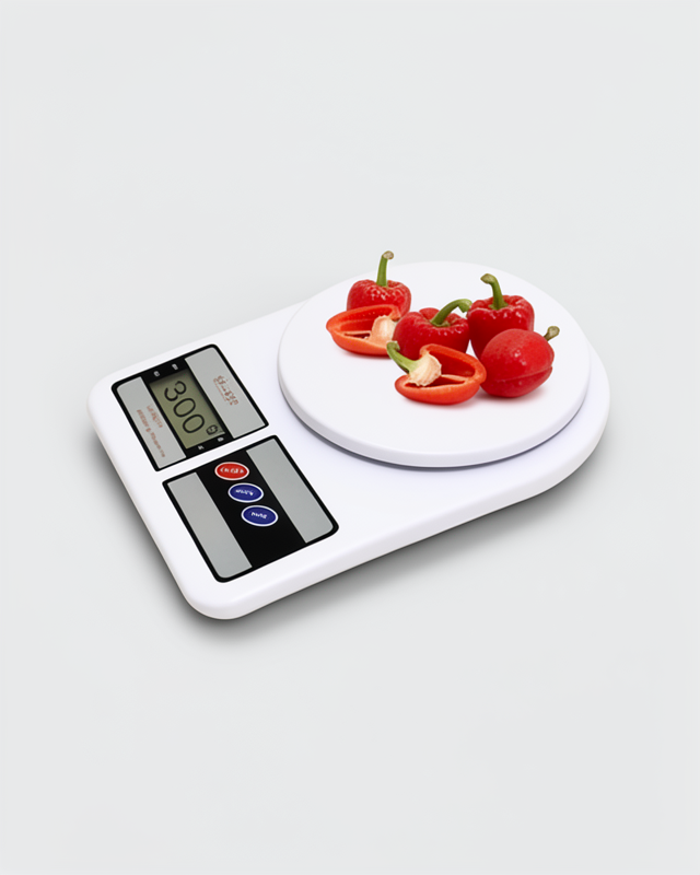 Hassas 10 Kg Kapasiteli Dijital Göstergeli Mutfak Tartısı