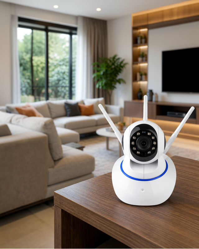 Yeni Nesil Full HD Akıllı IP Kamera – Gece Görüş, Hareket Sensörü, Çift Yönlü Ses ve Online Kayıt Özellikleriyle