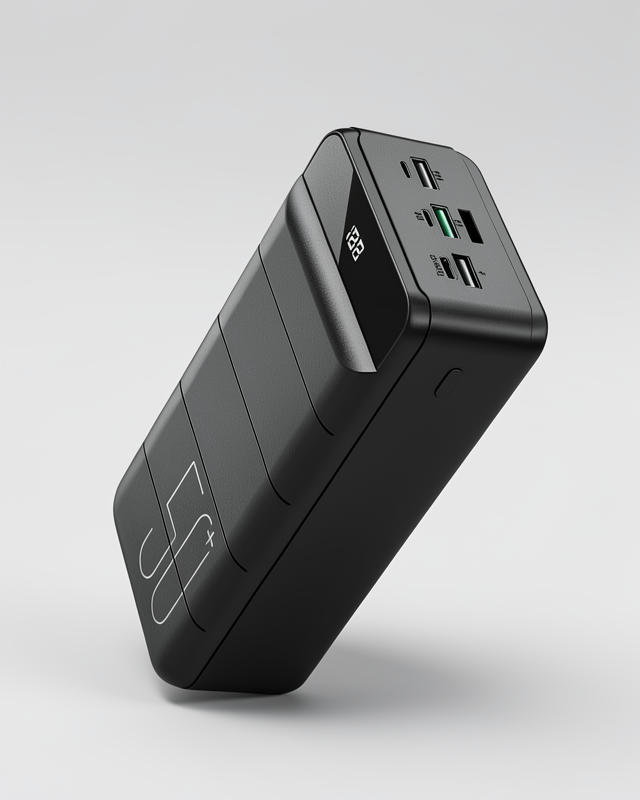 LED Dijital Göstergeli 50.000 Mah USB Çıkışlı Powerbank