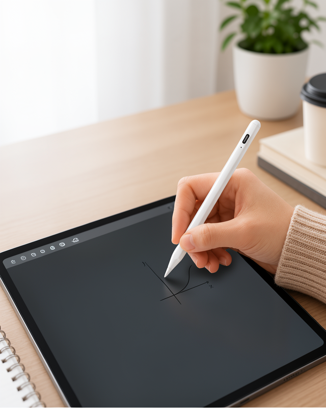 Yeni Nesil USB-C Hızlı Şarjlı Yüksek Hassasiyetli Eğim Sensörlü Dijital Kalem